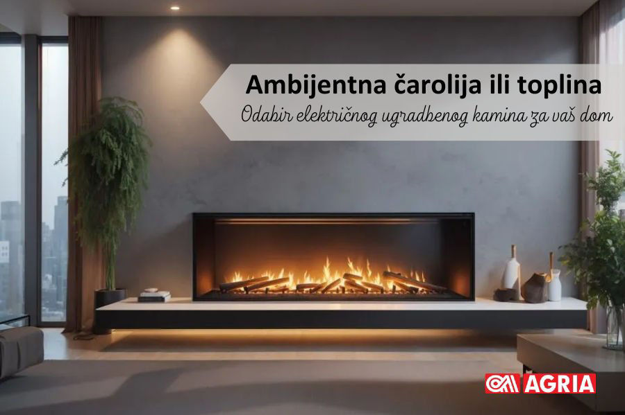 Ambijentna čarolija ili toplina: Odabir električnog ugradbenog kamina za vaš dom